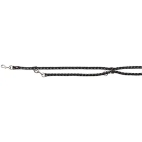 Przedłużacz okrągły CAVO - czarny/srebrny L-XL: 2,00m/18mm